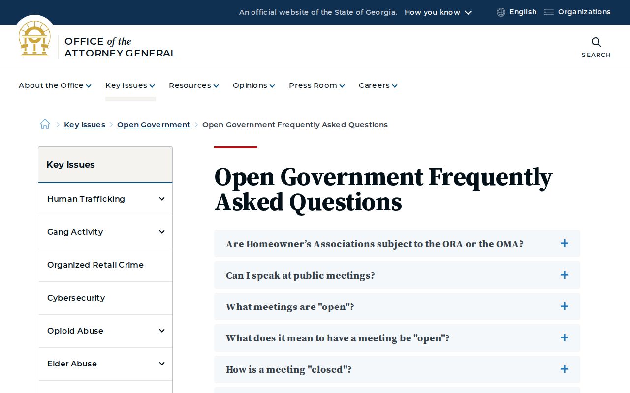 Warner Robins residents directory Georgia open government FAQ